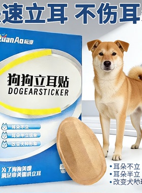 田园犬专用狗狗立耳贴幼犬小狗立耳朵神器辅助器固定立耳器免胶水