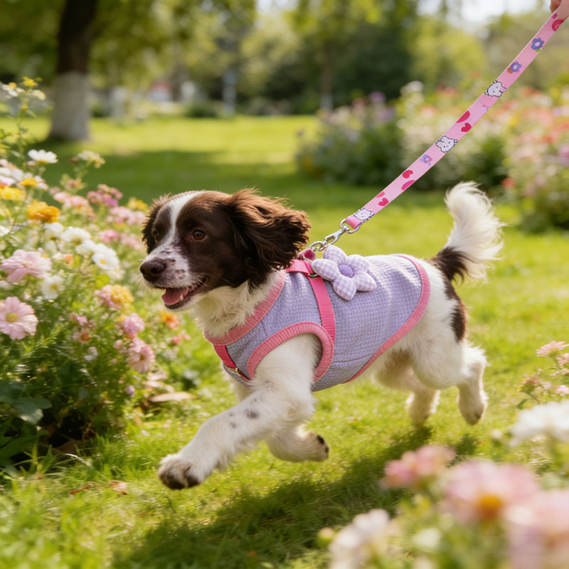 宠物穿的史宾格专用狗狗薄款衣服2026新款春季小狗春夏款可牵引