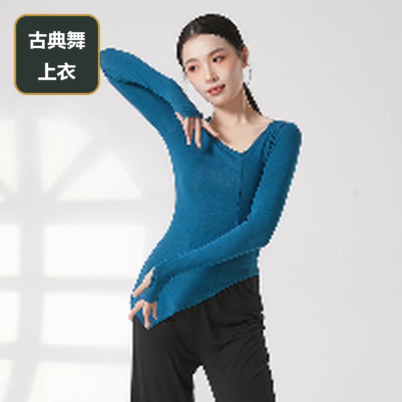 古典舞瑜伽服中袖练功服舞蹈生日图片