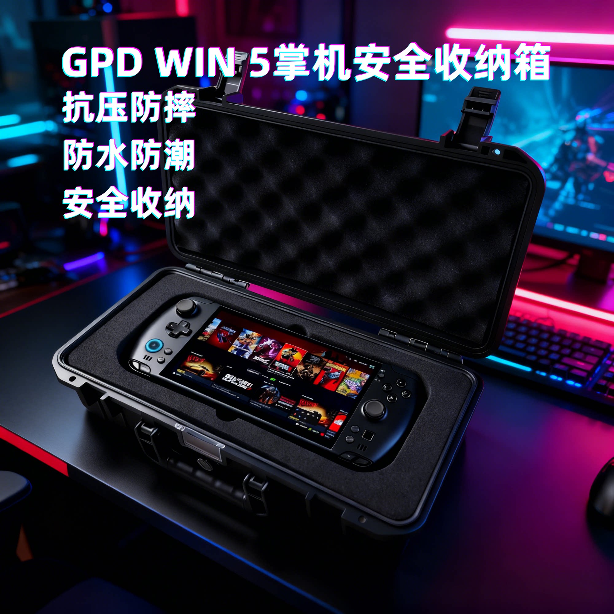 GPDwin5掌机收纳包手提保护硬盒图片
