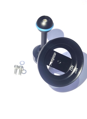 bubblescuba潜水摄影多功能球头基座带M52/67镜头携带器配长短球