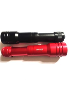BB-S1P两用潜水照明灯，2000流明远射小钢炮，微距Snoot电筒