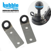 2个 潜水摄影 组 闪灯线收纳 挂提绳 提绳挂耳 316不锈钢挂扣