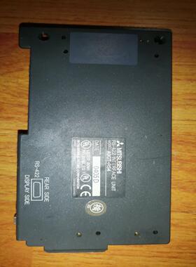 三菱A970GOT触摸屏A9GT-RS4通讯卡，成色如图所示