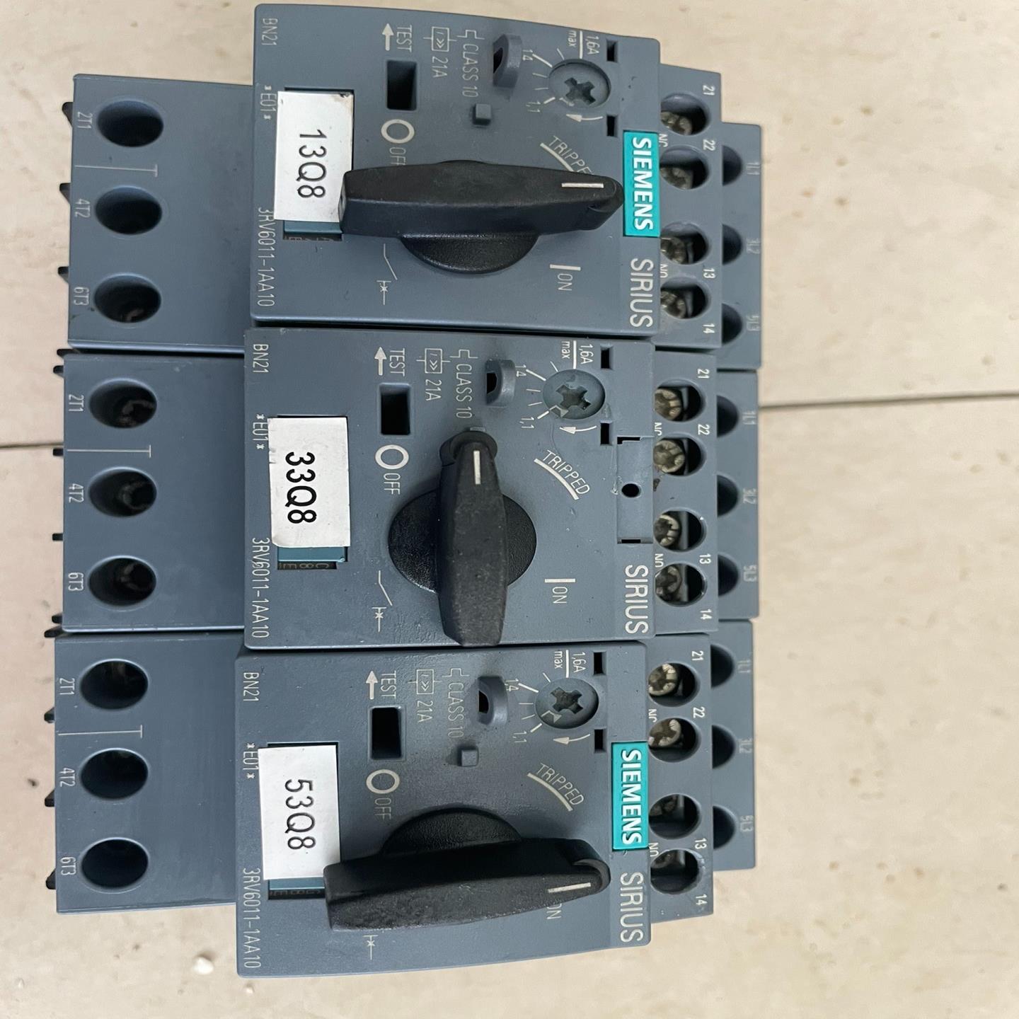 西门子马达断路器3RV6011-1AA10 拆机货，实物拍摄