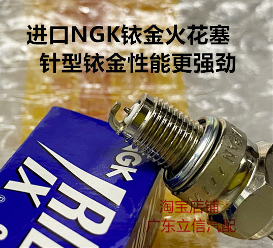 大地鹰王150沙尘暴125 150港战王150 125摩托车进口NGK铱金火花塞