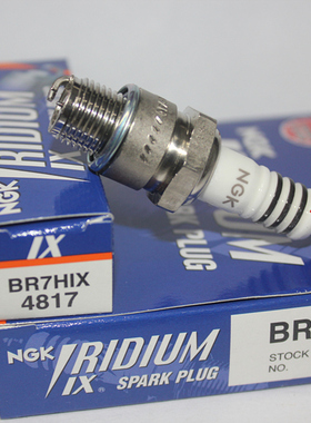 BR7HIX进口NGK铱金火花塞BPR7HIX二冲程DIO JOG ZX50 ZZ50小绵羊