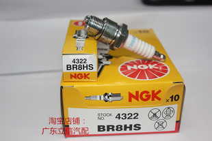 东发二冲程船外机船挂机适用进口NGK火花塞BR8HS对应B8HS BR8HSA