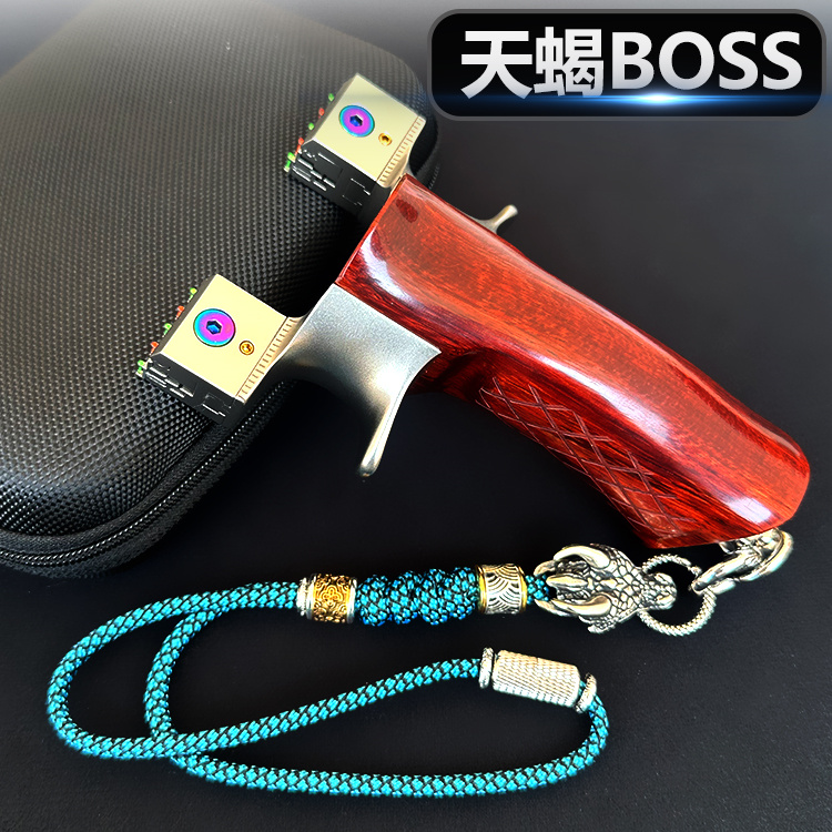 钛合金弹弓boss暴力精准木柄扁皮
