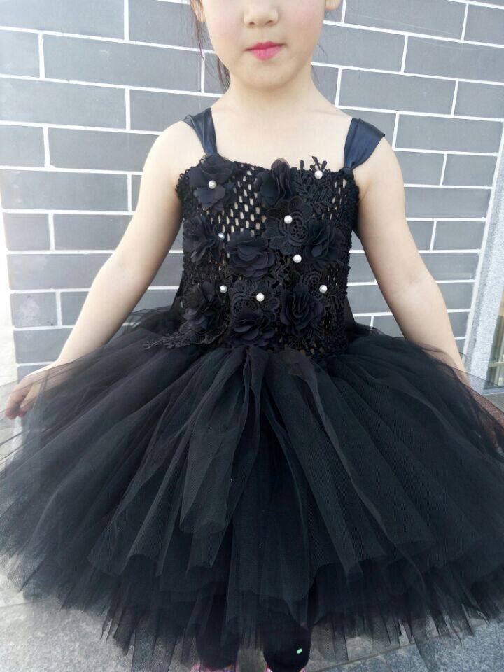 儿童晚礼服前短后长拖尾公主裙女童黑色蕾丝走秀婚纱蓬蓬裙新在类目 童装/婴儿装/亲子装, 儿童礼服中 - 来自Buy2taobao.com提供专业的淘宝代购服务