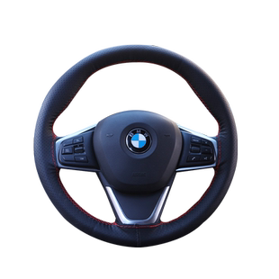 适用于凯迪拉克xt5方向盘套CT5 CT4 XTS XT4 XT6真皮把套手缝