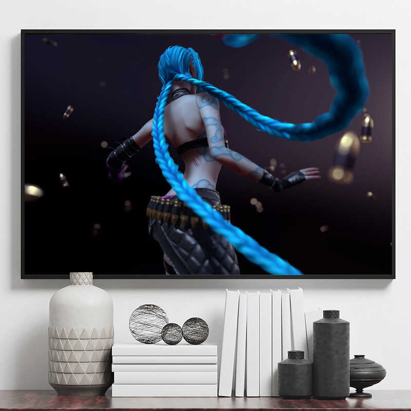 宿舍软装英雄联盟自粘高清电竞