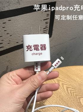 适用于苹果ipadpro18w充电器