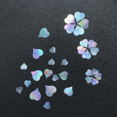 梅花瓣螺钿片白蝶贝夜光贝片珍珠母贝片大漆漆器漆画漆艺镶嵌材料