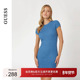 针织连衣裙 GUESS女士修身 气质百搭短袖 W3BK0SZ3B50
