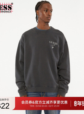 GUESSOriginals男士百搭经典圆领卫衣-M5RQ30K9V31