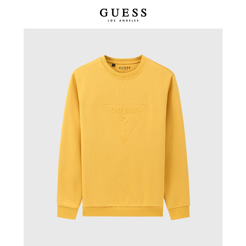 男女同款纯色卫衣GUESS