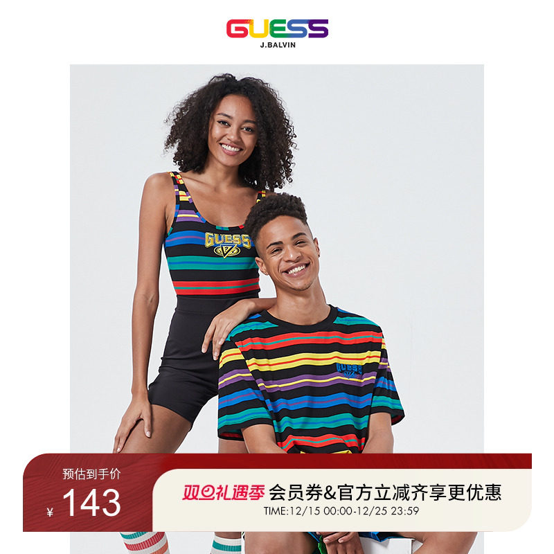 横条纹设计 复古休闲