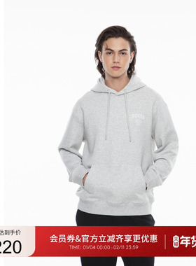 GUESS男士休闲百搭图案logo连帽卫衣-MO4K9431K