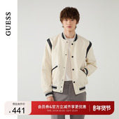 GUESS男士 舒适宽松百搭休闲棒球服外套 M5PL45W55R0