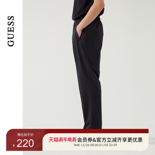 GUESS男士 M5PB74K2Q40 日常简约直筒针织休闲长裤