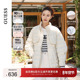 GUESS女士休闲百搭羽绒服 鹅绒 W4PL4RW55R0