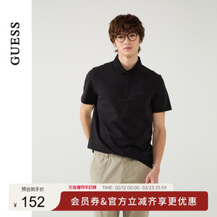 GUESS男士韩系少年感百搭简约短袖T恤-X5PP21K2Q45