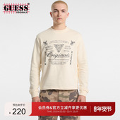 GUESSOriginals M5GQ38K68I4 T恤 男士 字母印花长袖