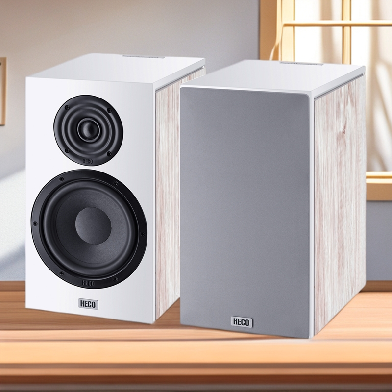 德国HECO Auroro300 书架音箱HiFi立体声人低音震撼 家庭影院伴侣