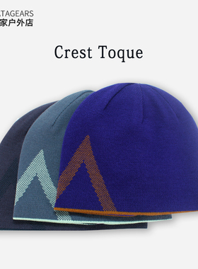 始祖鸟Arcteryx Crest Toque通用旅游秋冬双面保暖羊毛帽子21711