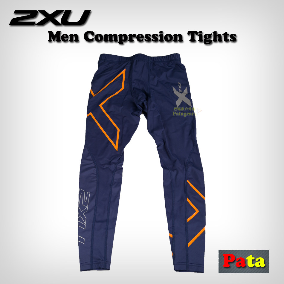 跑步训练压缩裤2XU速干紧身裤