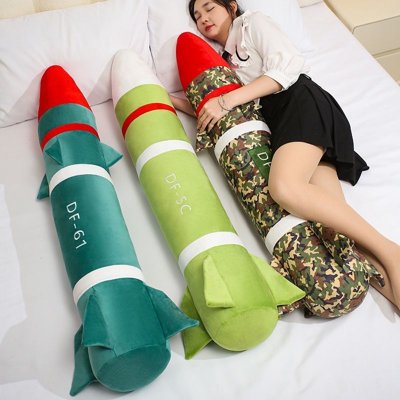 创意东风5C火箭床上长条睡觉孕妇夹腿人体工学抱枕成人女生侧睡