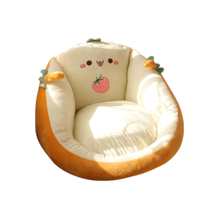 坐垫地上懒人坐墩榻榻米蒲团日式卧室家用阳台飘窗地板软垫子冬季