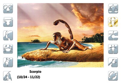 天蝎座冰箱贴78*54mm磁性纪念品 冰箱贴208新奇特创意磁贴