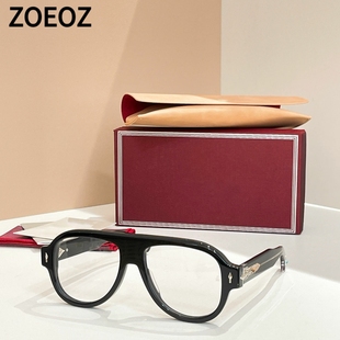 jmm DRIFTWOOD复古粗框大框飞行员式近视眼镜框板材镜架