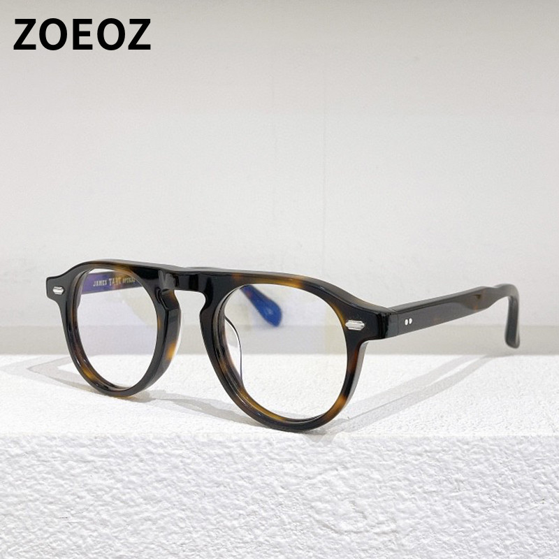 JAMESTART男女圆形近视眼镜框