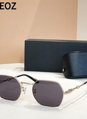 CC设计师款大粗框长方款磨砂板材太阳眼镜男女款板材中大脸墨镜