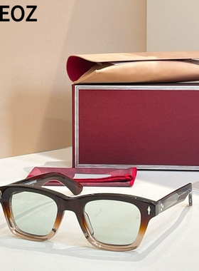 jmm SONATA复古粗框方形太阳眼镜男女潮款板材醋酸纤维中大墨镜