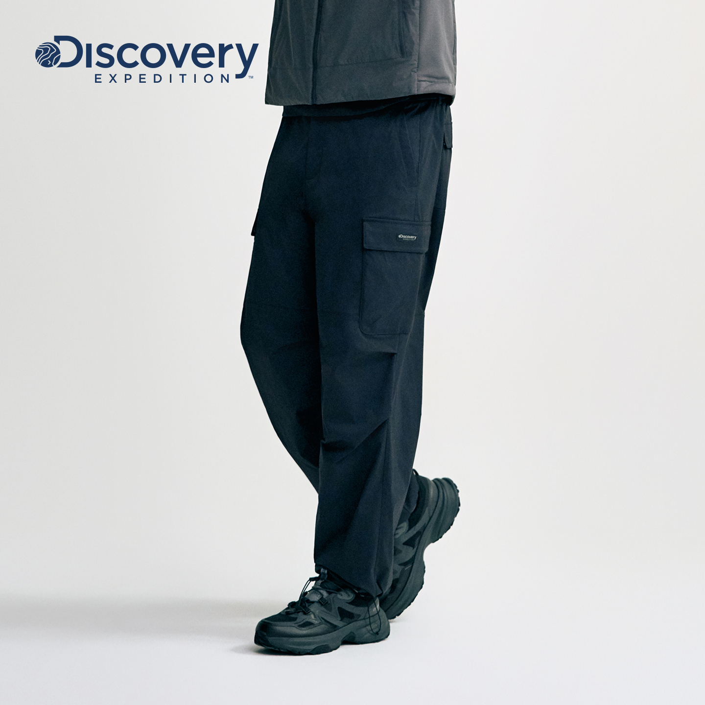 Discovery探索山系户外徒步伞兵裤宽松复古露营运动裤男25秋新品