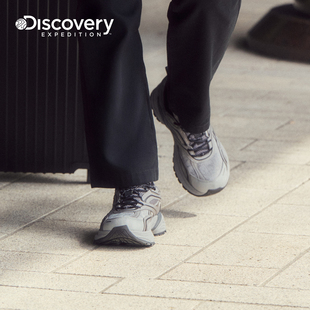 Discovery探索户外徒步鞋厚底复古运动鞋男女情侣25秋季新品