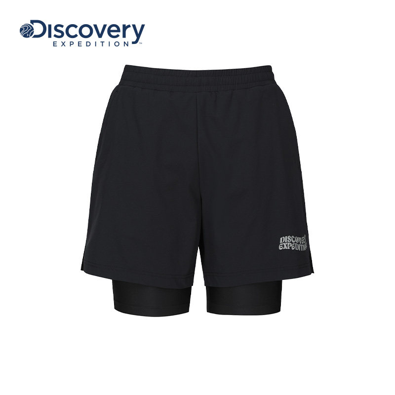 Discovery探索冲浪浮潜游泳分体泳裤双层沙滩五分短裤男,户外/登山/野营/旅行用品,户外休闲裤,淘宝优惠券,粉丝福利购,淘宝优惠卷