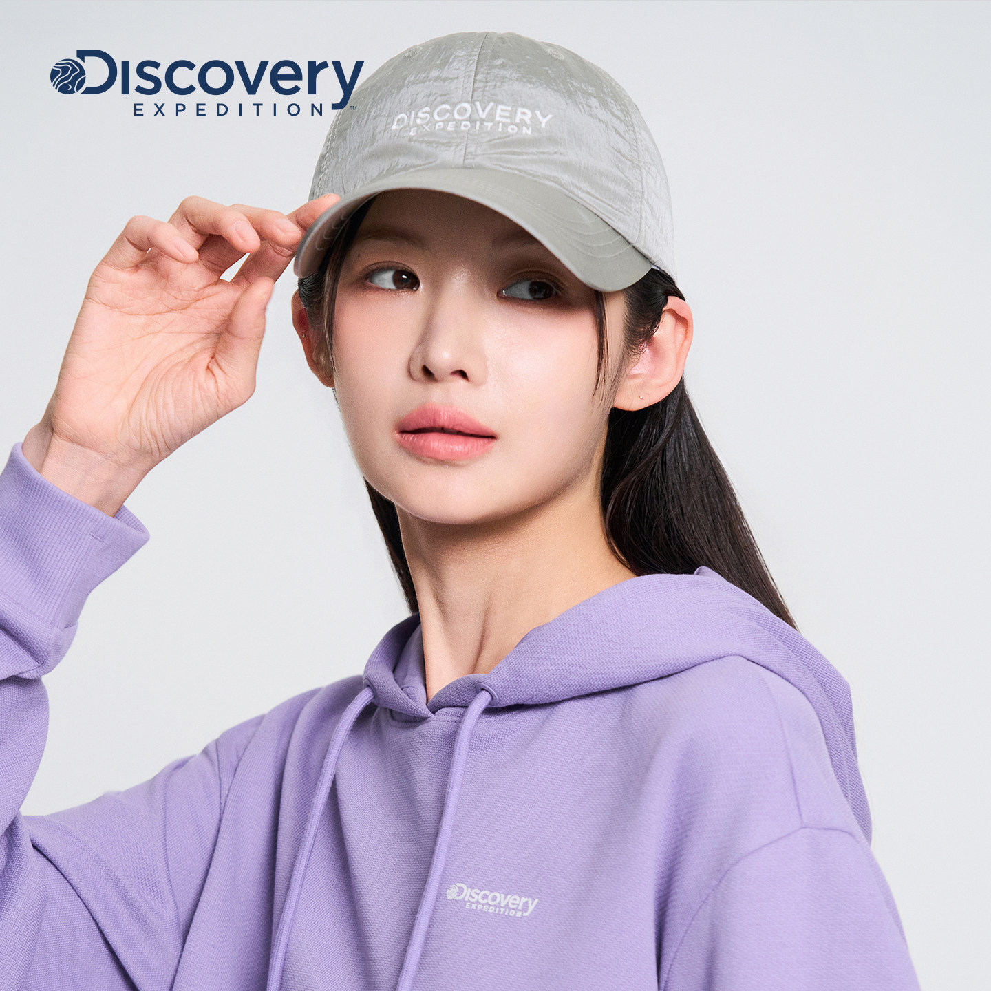 Discovery探索户外山系徒步百搭露营棒球帽男女情侣26新品CP51 - 实物图
