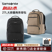 Samsonite新秀丽双肩包新款 男女书包大容量电脑商务背包nx4