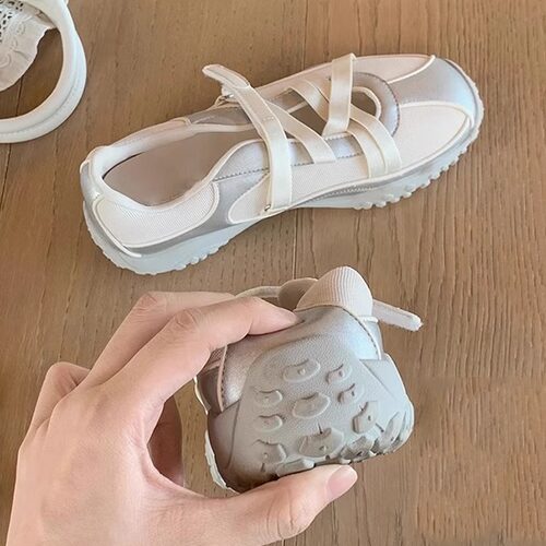 增高5厘米真皮德训鞋女