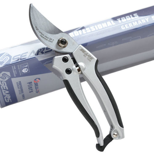 喜尔斯日式弯口SK5钢果枝剪