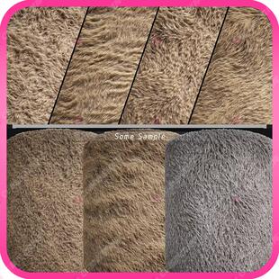 Substance Painter写实皮毛毛发羽毛猫狗兔动物细毛绒毛SP材质球