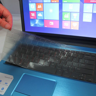 KM713 L702X保护贴膜17R防尘膜5737按键膜5737 戴尔灵越17.3寸5721键位膜7720 KM714笔记本电脑键盘膜Xps17