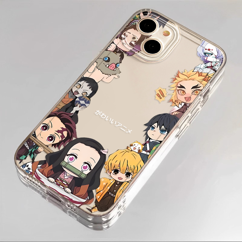 适用于IQOO15手机壳vivoiqoo13pro鬼灭之刃Q版12透明新款11S卡通动漫10二次元无限城周边9男女8/7传奇版/5/3