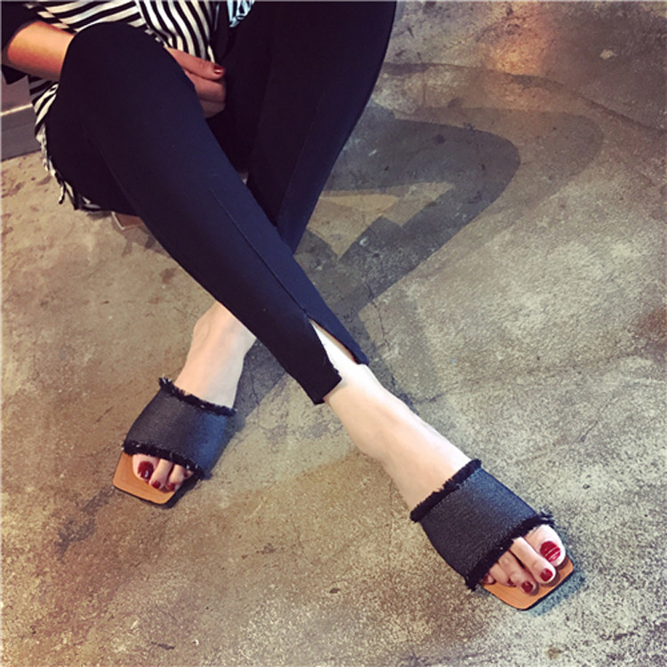 Sandales femme en tissu - Ref 2671980 Image 3