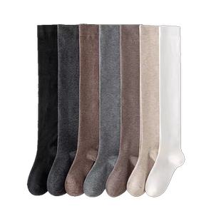 小腿袜子女士长筒袜春秋季长袜jk压力瘦腿过膝袜秋冬季高筒半截袜